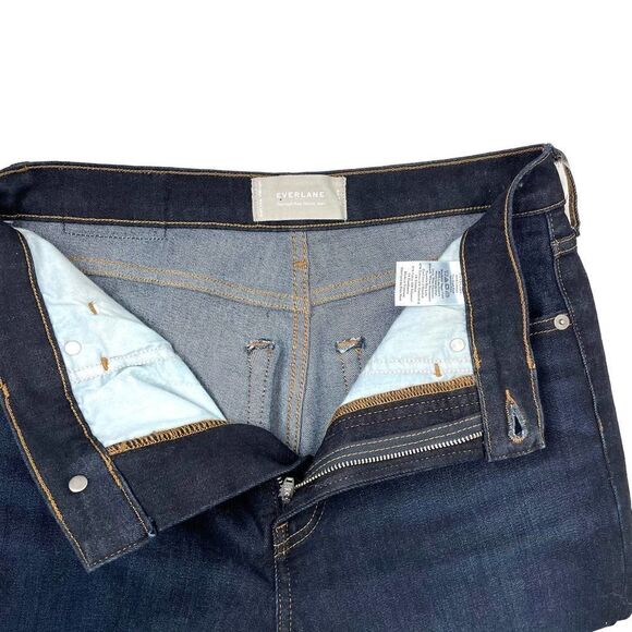 Everlane The High-Rise‎ Skinny jeans Sz 28 ankle dark wash - Picture 6 of 8